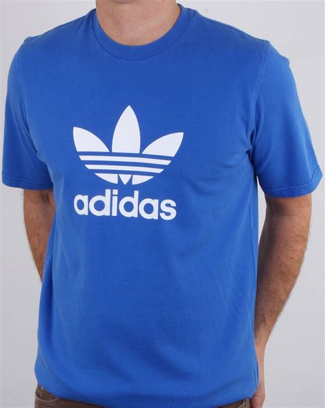 mens blue adidas original trefoil t shirt xxxl|adidas Originals Trefoil T.